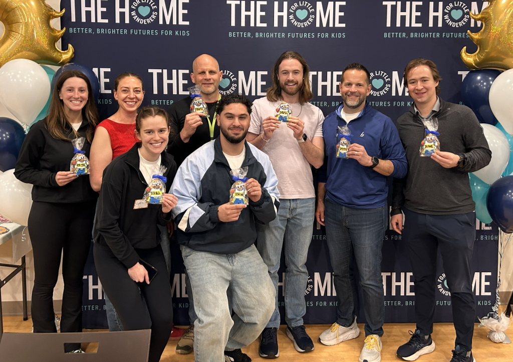 The Home's 2026 Boston Marathon Running Team together at the 2026 Runners' Lunch